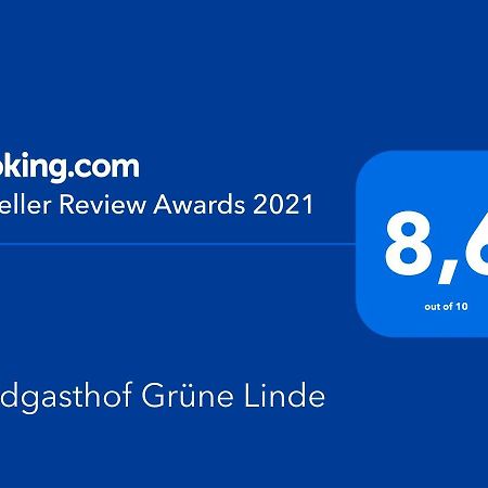 Landgasthof Grüne Linde Dış mekan fotoğraf