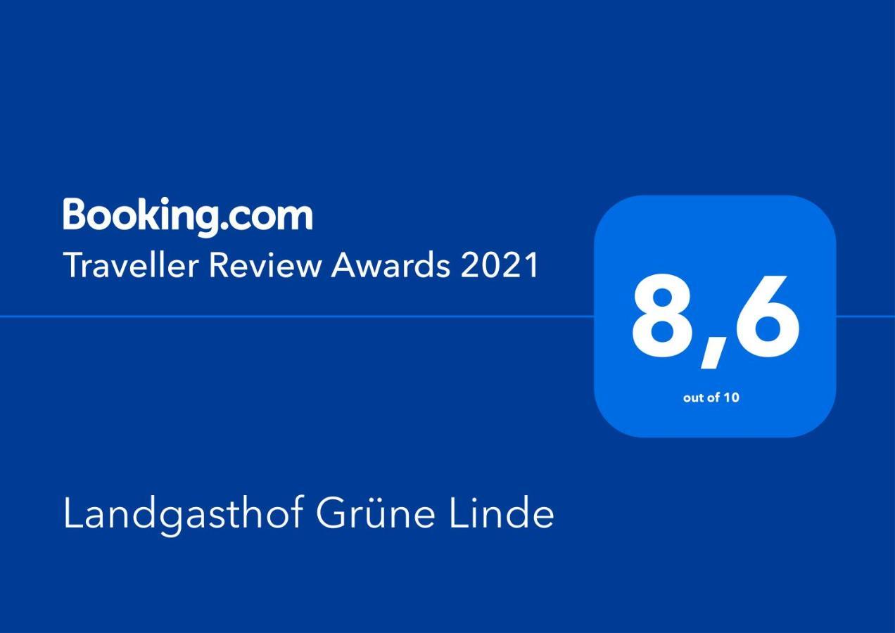 Landgasthof Grüne Linde Dış mekan fotoğraf